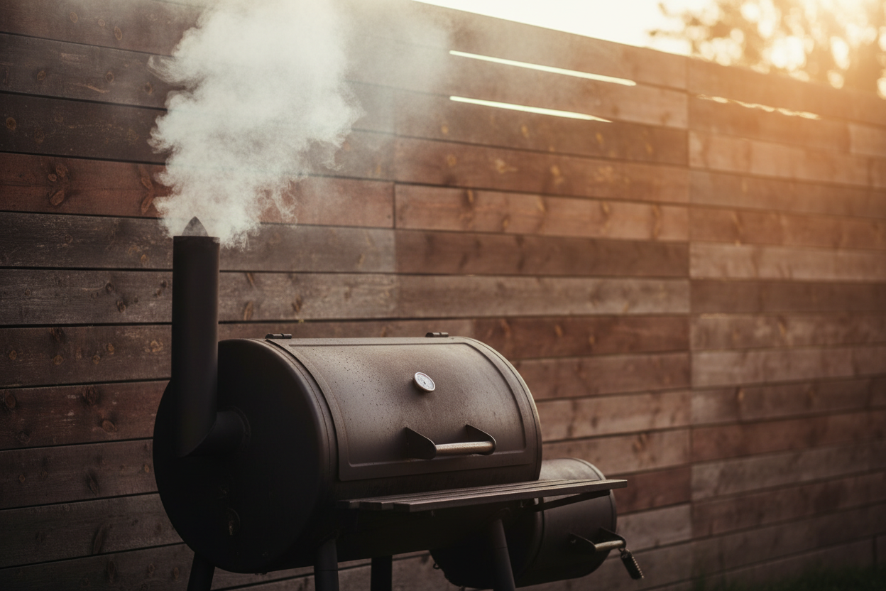 Susie Q's BBQ Smoker Banner - No Text